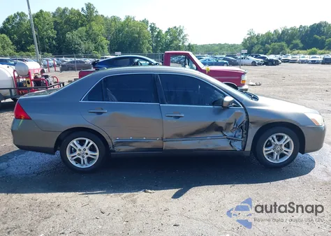 2006 Honda Accord 2.4 Ex из США, поврежденный, VIN 1HGCM56896A028900